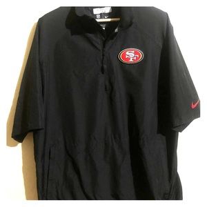 49ers Shortsleeved Windbreaker